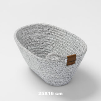 سبد تخمیر بیضی بزرگ دهانه ۲۵ سانتیمتر